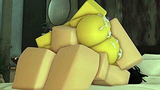 Noob slut in bikini gets fucked by femboy