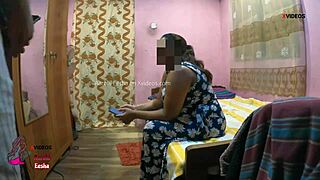 i’m so torn seeing this indian milf with big boobs cheat and sneak with neighbor!