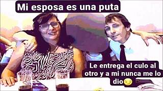 Angie delivers her ass with pain and pleasure in infidelity.