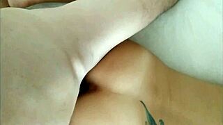 Crazy couple's intense doggy style compilation.