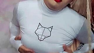 Beautiful Transsexual Blanca Nieves Showcases Crossdressing Elegance and Allure