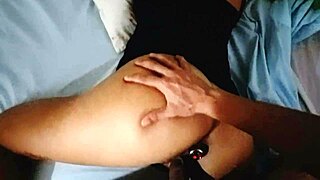 Caught My Cousin Lying Without Panties In Lingerie!