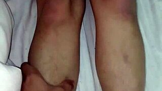 step brother roughs up petite 18+ sister’s mouth while she cooks in tiny panties