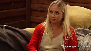 Geez, I’m watchin’ these curvy lesbian slaves strip for their mistress!