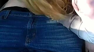 Teen 18+ Feels Intense Emotion During Outdoor Pickup Blowjob