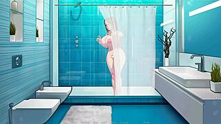 Sexnote parody features mother in law and big tits in anime style