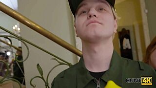 Ex-Military Cuckold Surrenders Shaved Pussy