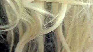 Beautiful Tanned Woman Wearing Sexy Shorts With Tan Lines