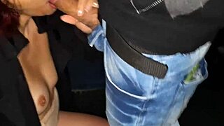 I Took My Wife to a Porno Cinema to Hook Up with Strangers. Man, the Public Blowjob and Humiliation Was Insane!