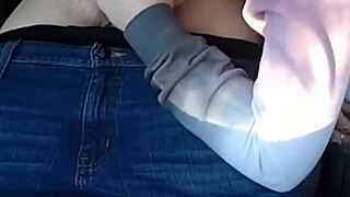 Teen 18+ Feels Intense Emotion During Outdoor Pickup Blowjob