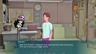 Sexnote parody features mother in law and big tits in anime style