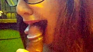 Latina Whore Swallows Cock And Balls Completely