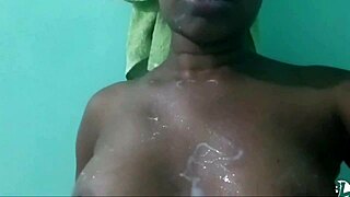 Bathing and Waiting for Husband at Home