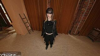 Vr Conk Teen 18+ Skinny Furiosa Sucks Big Cock In Cowgirl Pov