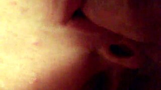 BBW beauty with massive tits sucks cock in steamy session