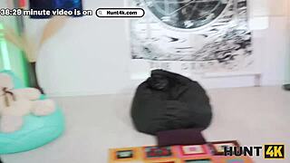 omg, blonde slut betrayin’ her gf for landlord’s huge cock…