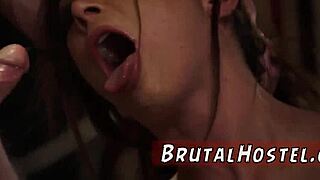 Excited Youthful 18+ Tourists Experience Bi Domination First Time with Felicity Feline in BDSM Bondage