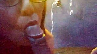 Latina Whore Swallows Cock And Balls Completely