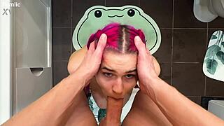 She stuck in washing machine and this is the way to get her out