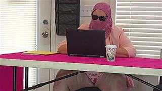 i watched my big booty milf secretary get fingered and creampied by her black boss