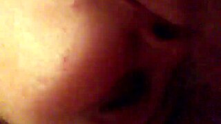 BBW beauty with massive tits sucks cock in steamy session