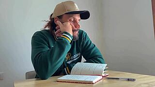 College Hottie in Stockings Tied by Rope for Outdoor Tickling