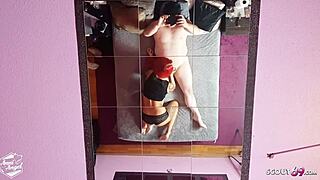 mini schwanz user fucks german amateur teen anni angel and swallows cum