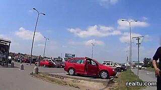 uh, this perfect czech teen 18+ got seduced at mall n' penetrated pov