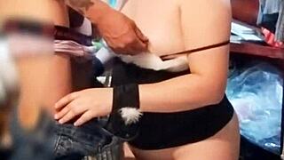 A shocking visit from a neighbor turned intimate