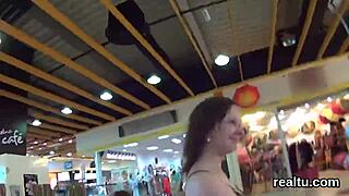 uh, this perfect czech teen 18+ got seduced at mall n' penetrated pov