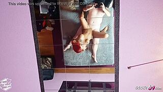 mini schwanz user fucks german amateur teen anni angel and swallows cum