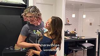 friends swap partners after dinner party