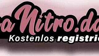 Latina Babe Lena Nitro Getting Huge Cumshot On Her Body During Dating