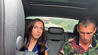 fake inspector takes cocks in forest 😏