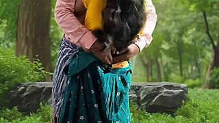 Bhabhi Exploring The Forest With Muscular Daddy