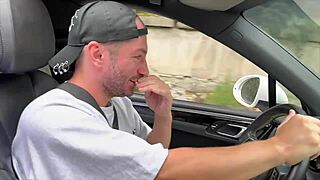 fake inspector takes cocks in forest 😏