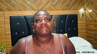 Ebony BBW Princess Ruth In Casting Audition.