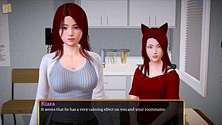 Specific Homemade Game with Big Tits, Ass, and Small 18+ Tits on Redhead Amateurs