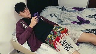 Stepson caught masturbating with tantaly doll, I join in