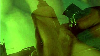 Crazy Intense Fucking with Ponytail Babe at Car Scrapyard, Wild Cunilingus Action