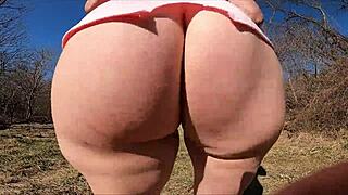 43yo Wife Flashes Big Ass at Park, Look Here