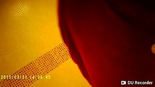 Spy cam catches nude tits in steamy shower action!