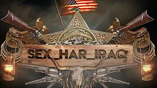 Arab muslim in hijab takes penis deep in tight ass