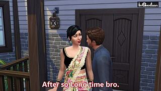 brother tears sister's pussy with his cock