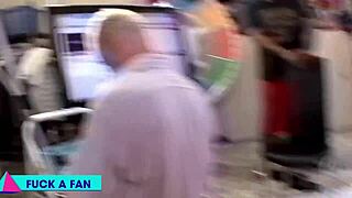 Group fucks Tory Siri backstage!