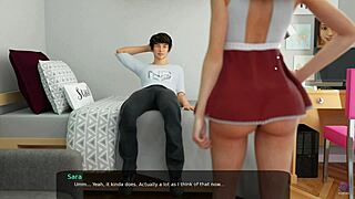 i take cute curvy stepsister's virginity with huge cock in 3d hentai milfy city game