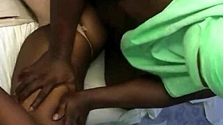 The house maid fucks the landlord to secure home support