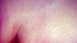 Delicious Squirt Rain from Bent Over Slut in Homemade Scene