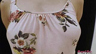 Skinny Ginger Luna Parish Deepthroats And Gets Fucked