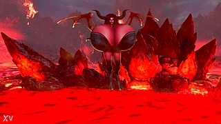 Maggie Flashes Her Huge Tits For Halloween!